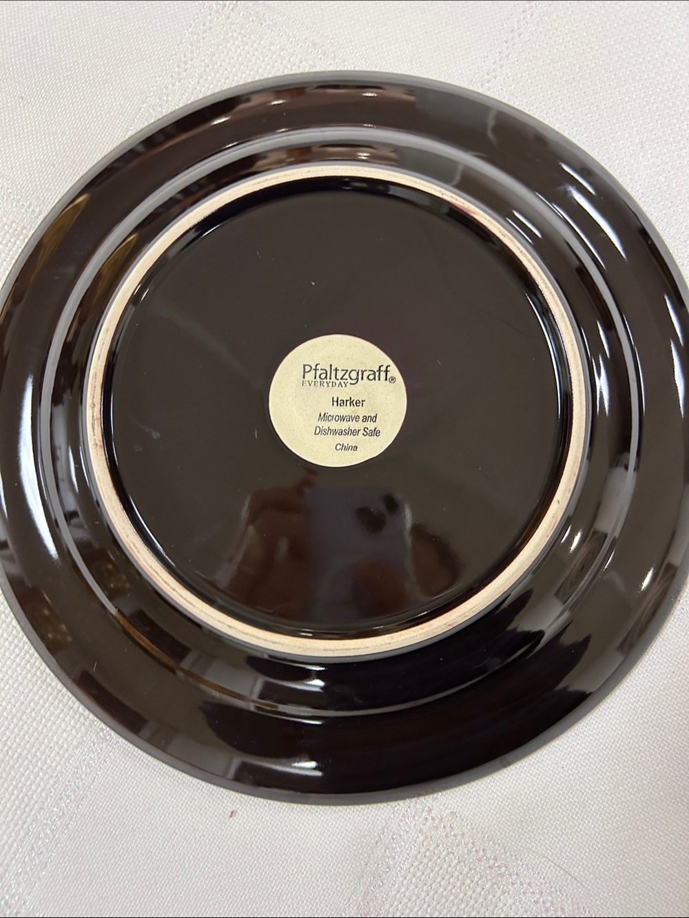 Pfaltzgraff Floral Ceramic Dinner Plate in Sage and Multicolor Accents image 4